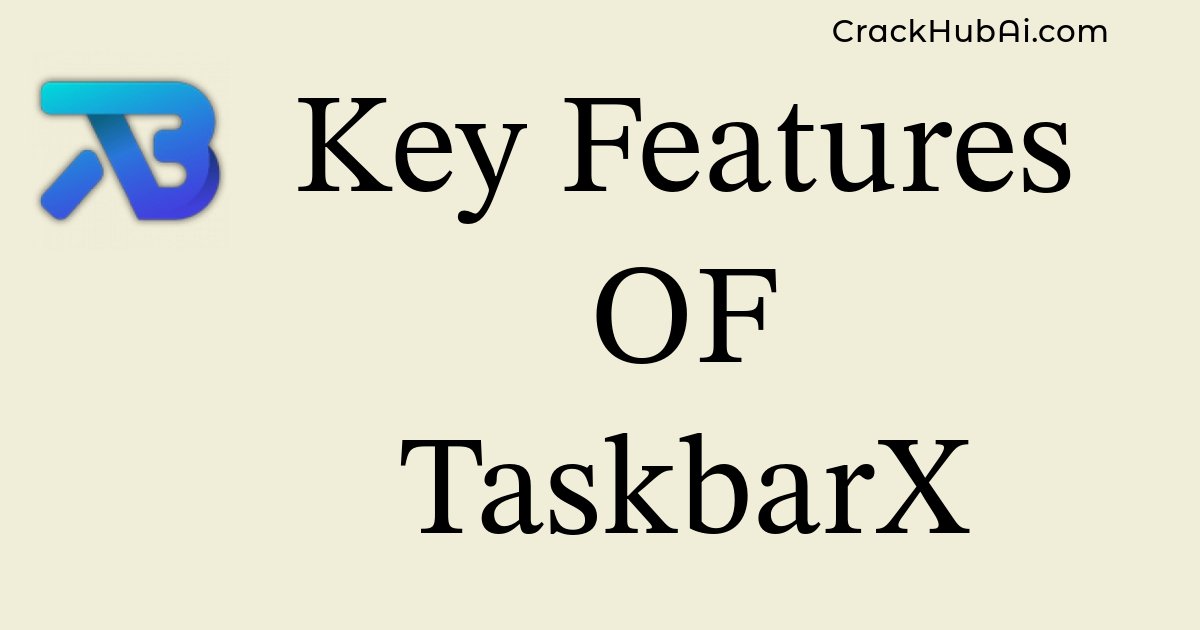 Taskbarx Free Download For Windows 10/11 [2024]
